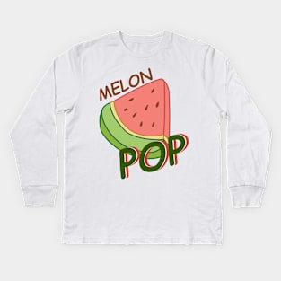 WATERMELON Kids Long Sleeve T-Shirt